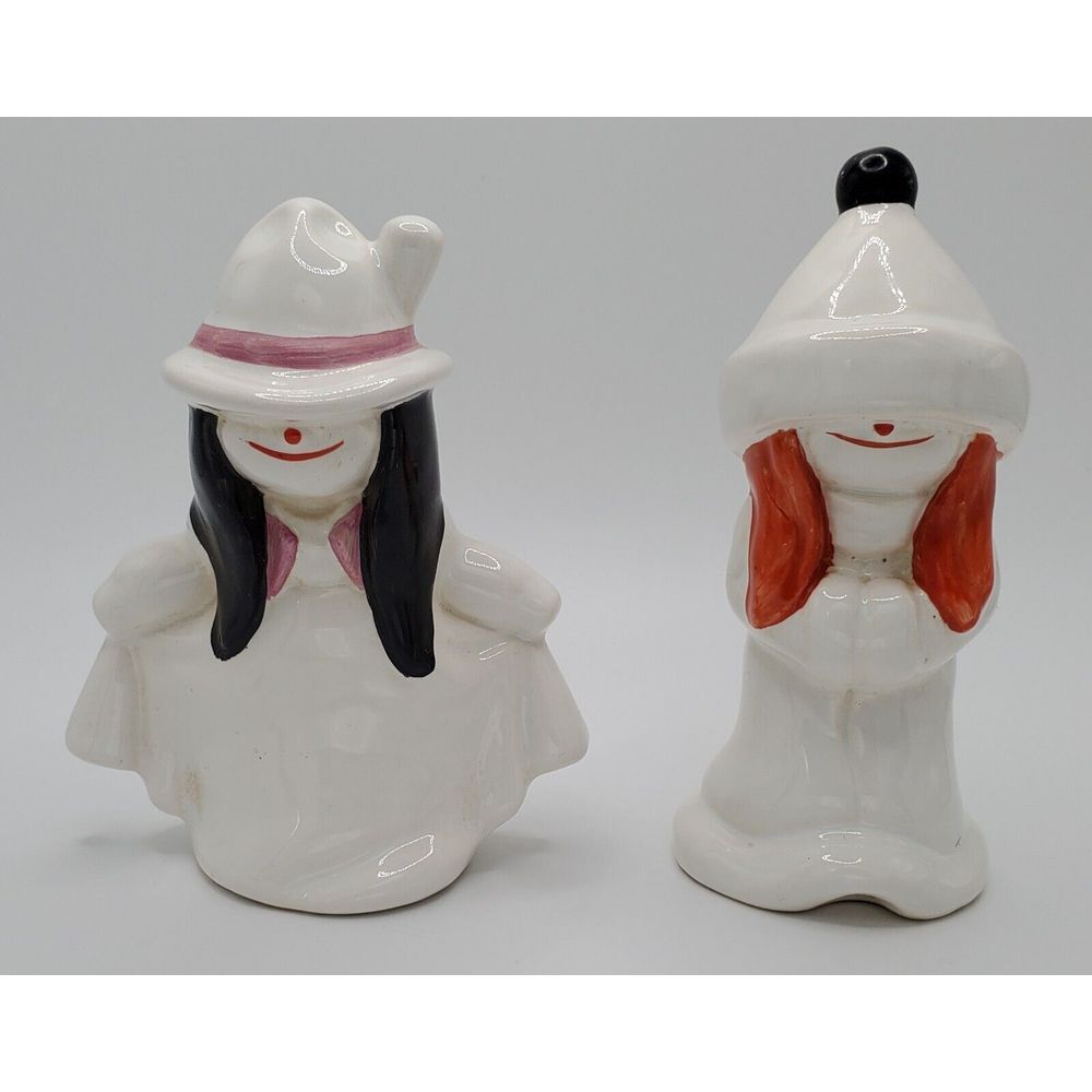 Whoosits Goebel West Germany Snow Kids Ghosts Halloween‎ Figurines Vintage